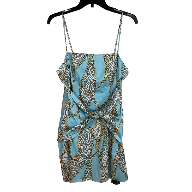Buy More, Save More Blue Dress Party Short Show Me Your Mumu, Size Xl