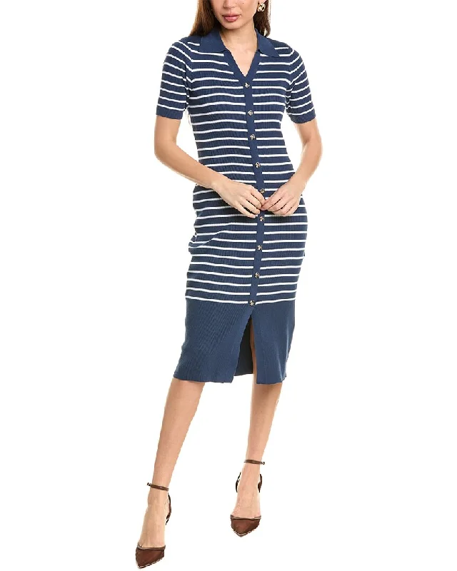 Exclusive Online Offer Nanette by Nanette Lepore Ribbed Midi Dress