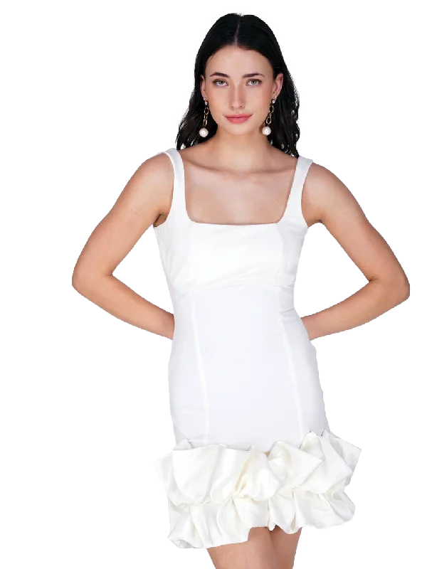 Stock Up and Save Molly White Short Dress