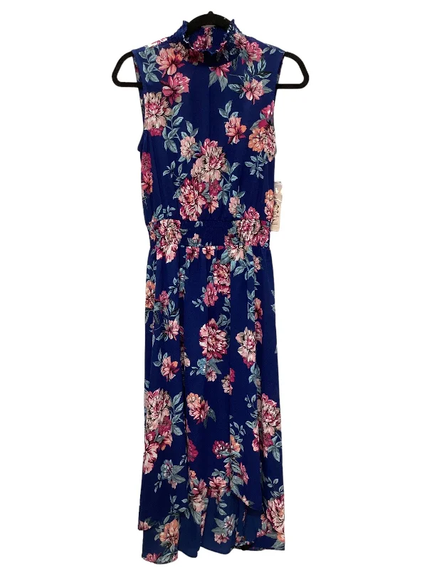 Hurry In Floral Print Dress Casual Maxi Nanette By Nanette Lepore, Size 6