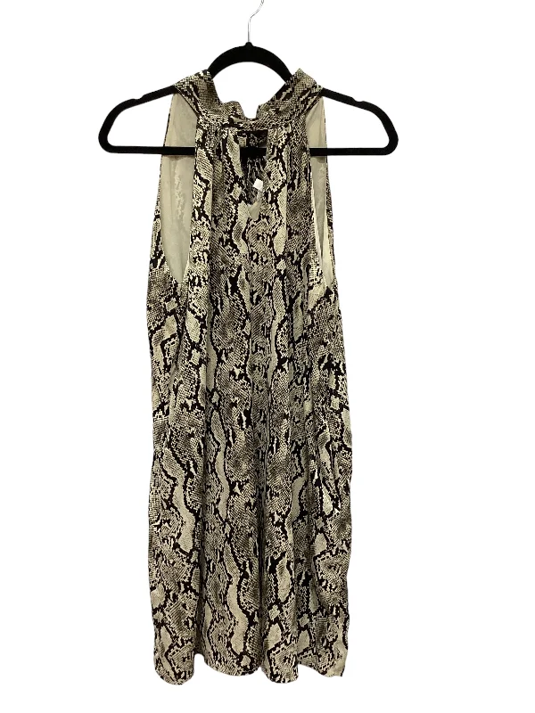 Bargain Bin Snakeskin Print Dress Casual Short Mittoshop, Size M