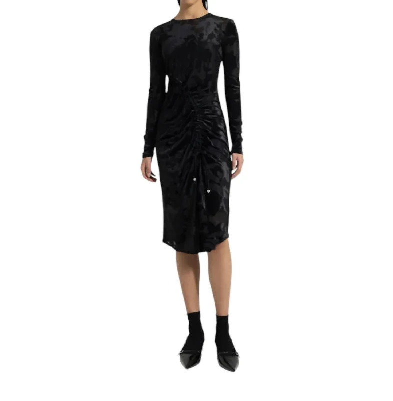 Midnight Madness Bora Dress In Black