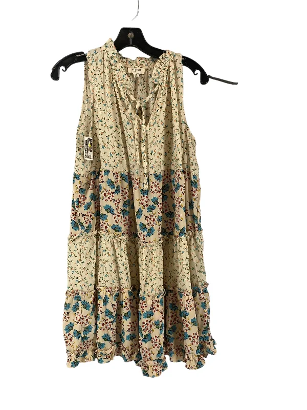 Price Meltdown Floral Print Dress Casual Short Umgee, Size M