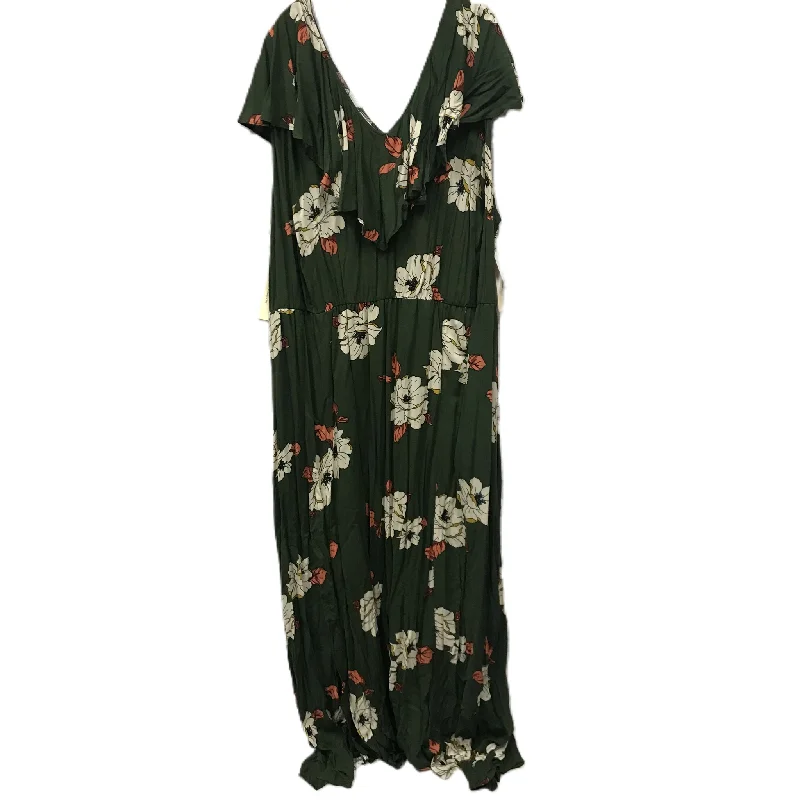 Price Rollback Green Dress Casual Maxi By Cme