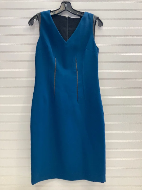 Online Only Teal Dress Work T Tahari, Size 2