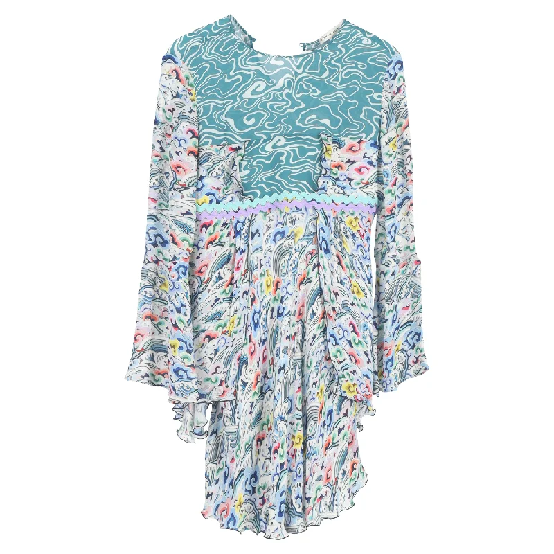 Final Markdown Mary Katrantzou Printed Dress in Multicolor Polyester