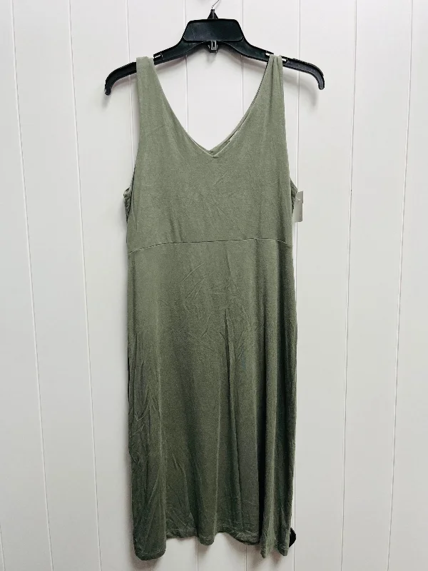 Limited Edition Green Dress Casual Short Athleta, Size M