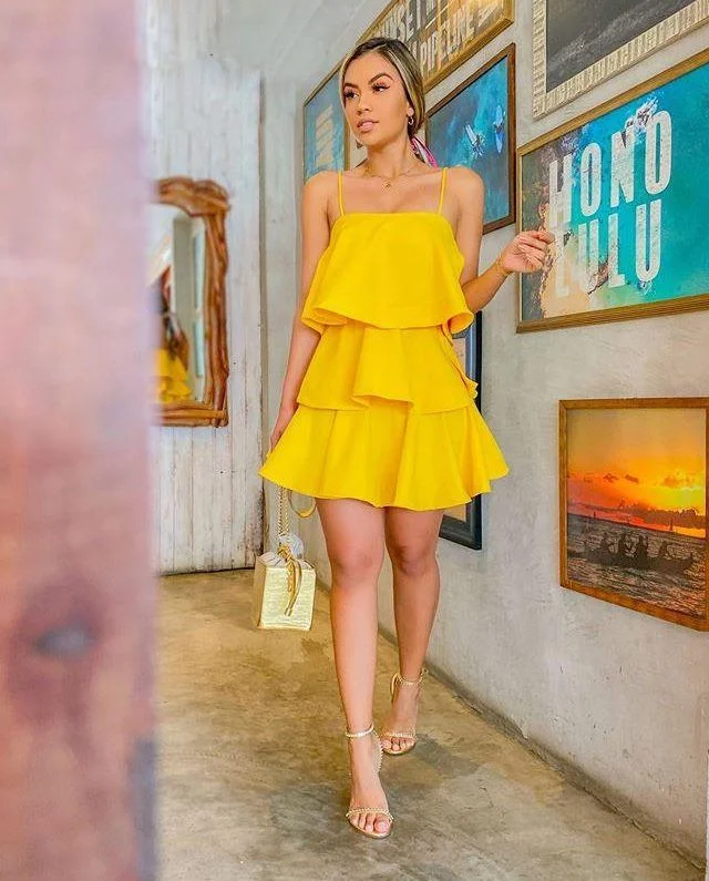 Sale Event Vector Layered Dress