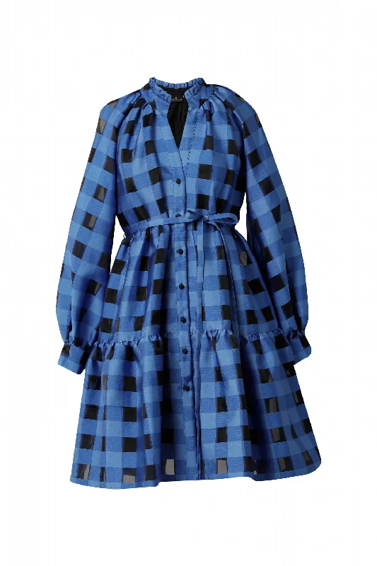 Deal Explosion Lucy Dress In Directore Blue
