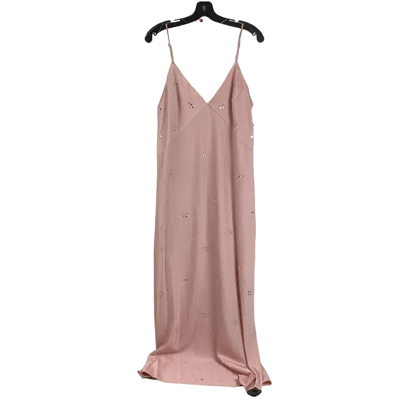 Deal Zone Pink Dress Party Long A New Day, Size Xl