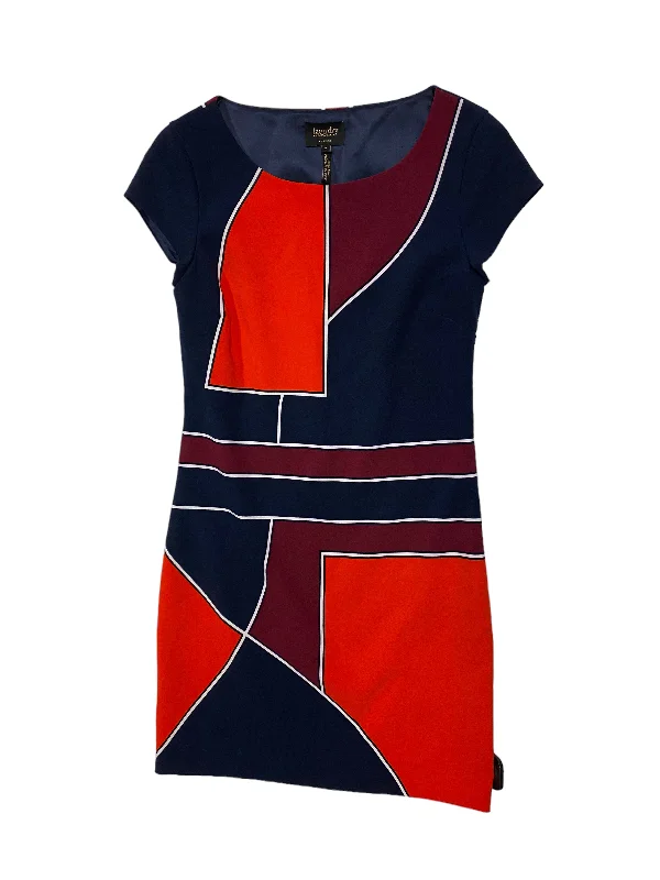 Fantastic Offers Multi-colored Dress Party Midi Laundry, Size 2