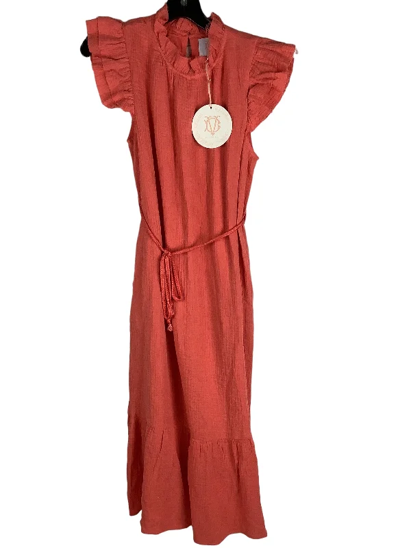Today’s Deal Coral Dress Casual Midi Cmc, Size Xs