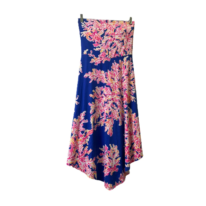 Exclusive Online Offer Blue Dress Casual Midi By Lilly Pulitzer, Size: Xs