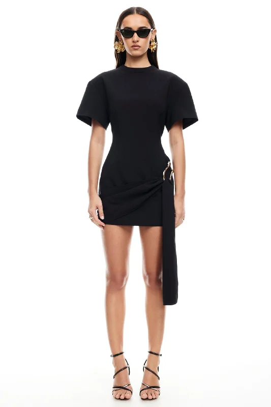 Savings Galore LIONESS Martini Mini Dress Onyx