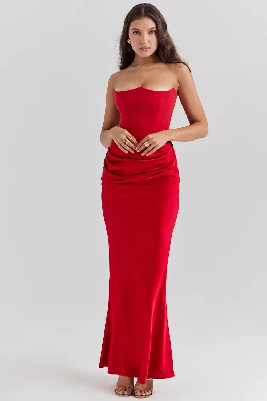 Extra Savings RedMid Kaul Dress