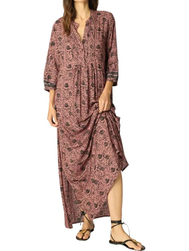 Members Only Sammie Dress In Water Lily Mauve