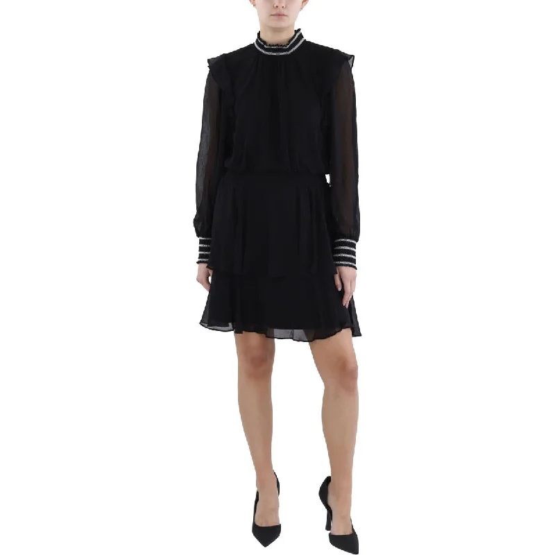 Unbeatable Prices Womens Tiered Mini Cocktail And Party Dress