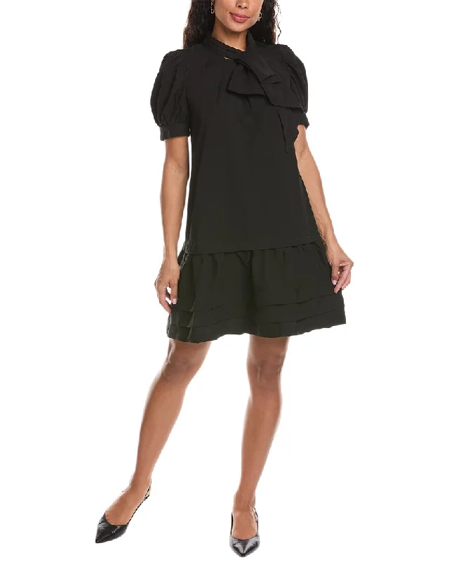 Mega Deal Gracia Puff Sleeve Shift Dress