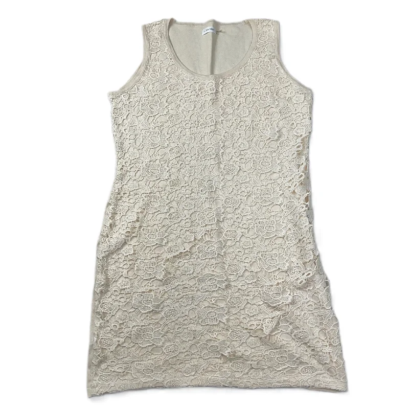 Crazy Deals Tan Dress Casual Midi By Calvin Klein, Size: Xl
