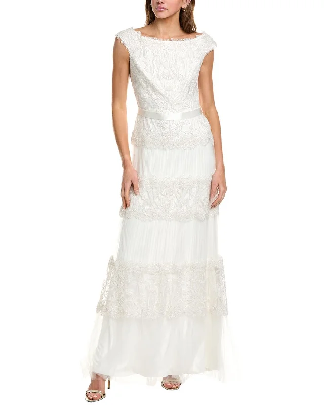 Special Savings Tadashi Shoji Solid Gown