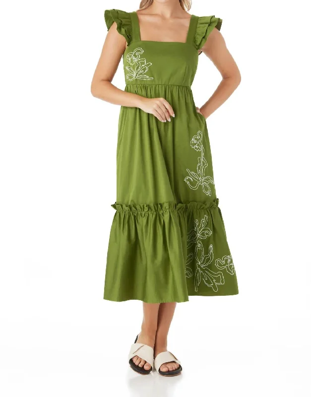 Quick Sale Bryce Dress In Ivy