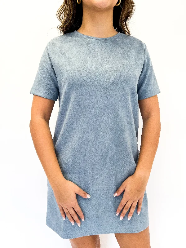 Big Discounts Skyway Align Faux Suede Mini Dress