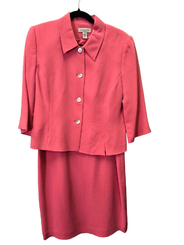 Special Discount Coral Dress Set 2pc Amanda Smith, Size M
