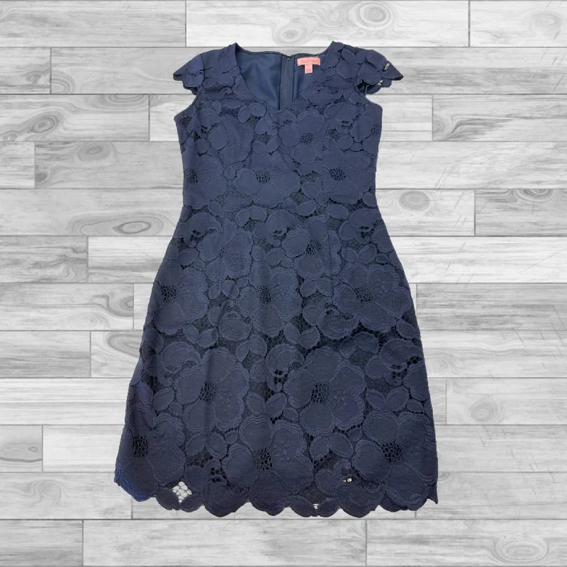 Buy Now Navy Dress Casual Short Lilly Pulitzer, Size 4