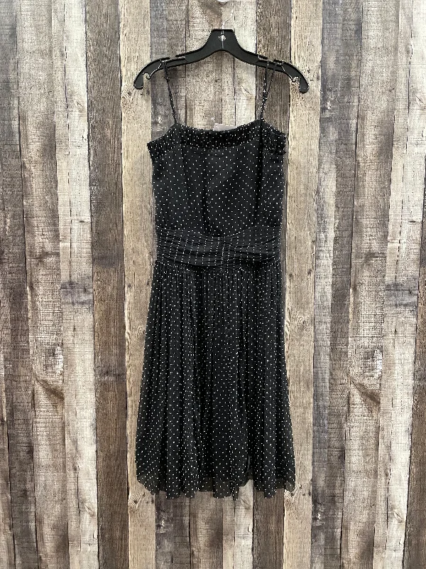 Savings Alert Black Dress Casual Midi Trina By Trina Turk, Size S (4)
