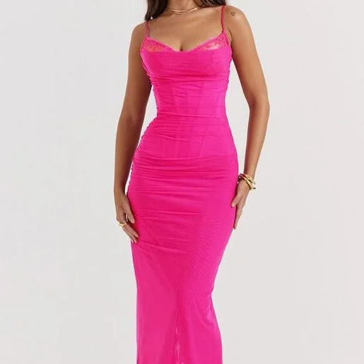 Daily Deals KittenAlarm - Fiona Long Fitted Corset Dress
