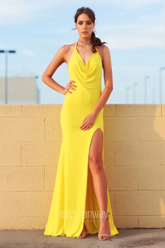 Instant Discount Roxy Gown - Yellow