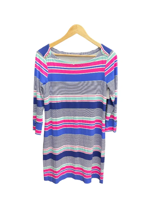 Fantastic Offers Striped Pattern Dress Casual Short Lilly Pulitzer, Size M