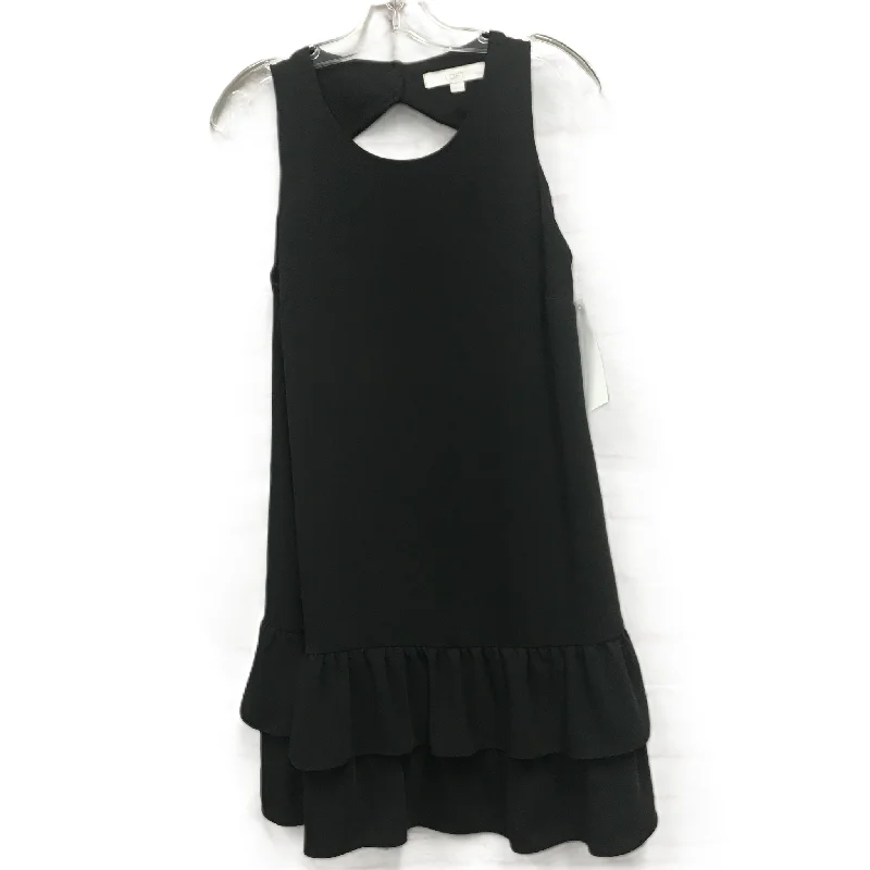 Can't Miss Black Dress Casual Short By Loft, Size: 10