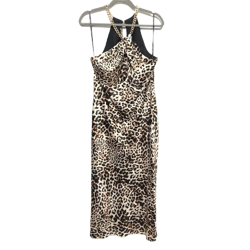 Special Savings Animal Print Dress Party Midi Vince Camuto, Size 14
