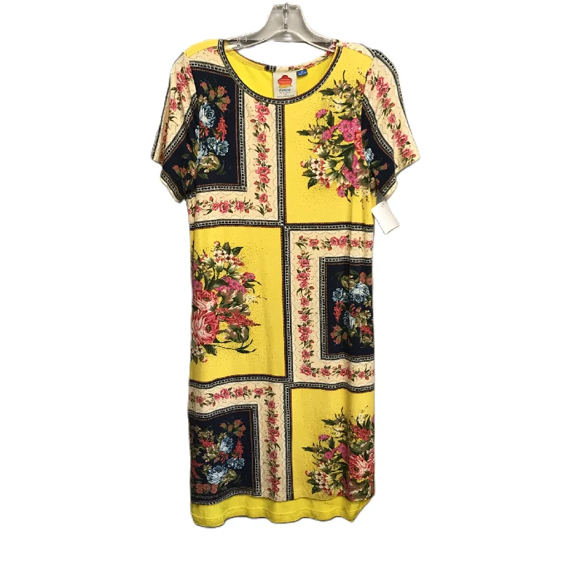 Super Sale Floral Print Dress Casual Midi By Anthropologie, Size: Xs