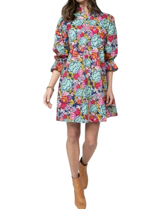 Weekend Deal Back-Tie Dress In Multicolor