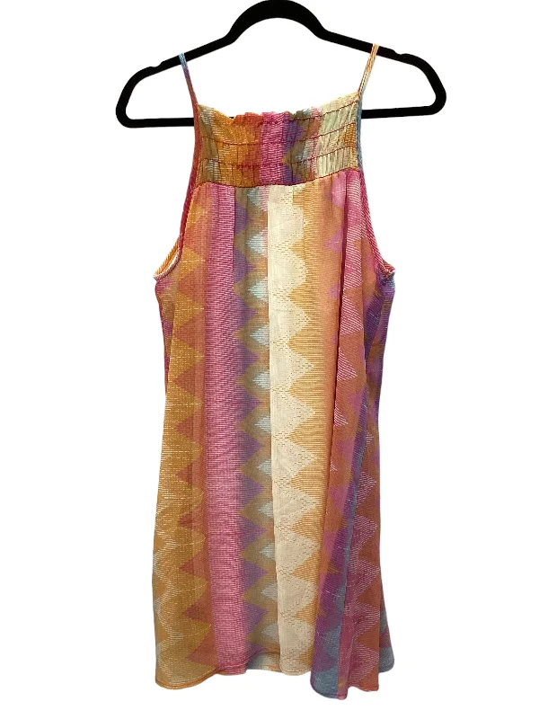 New Arrival Multi-colored Dress Casual Short Sage, Size M