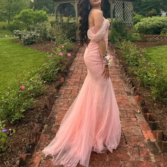 Clearance Sale Pink Prom dress