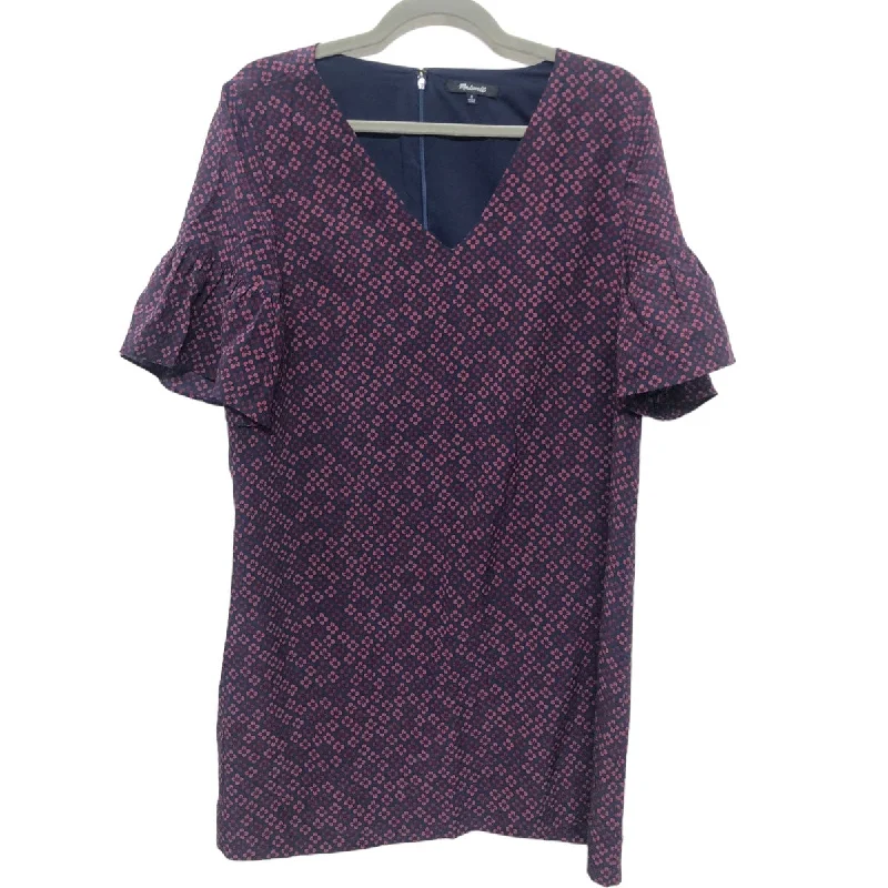 Act Fast Navy Dress Casual Short Madewell, Size 6