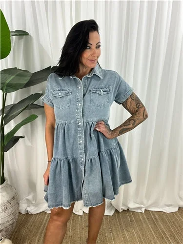 Markdowns Duke Denim Dress (SALE)