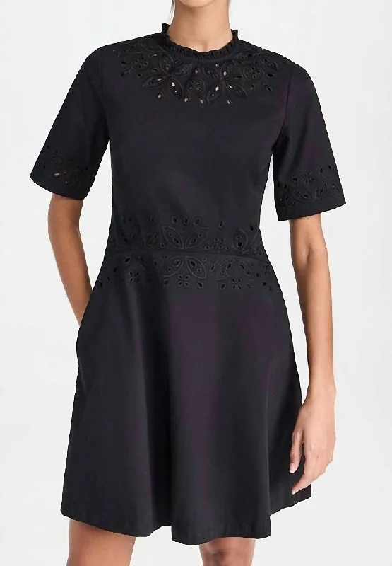 Savings Spectacular Hazel Dress In Jet