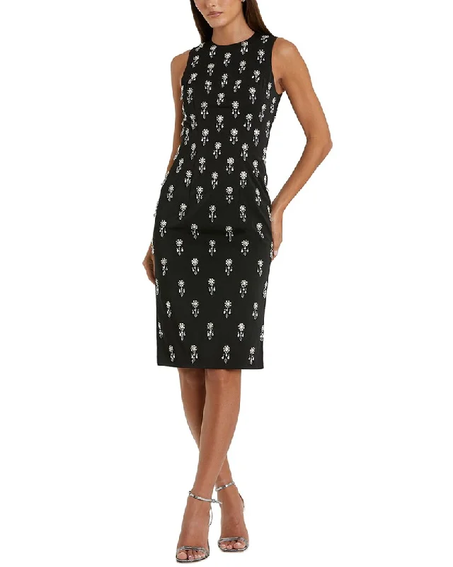 Deep Discounts Mac Duggal Embellished Sleeveless Fitted Cocktail Dress