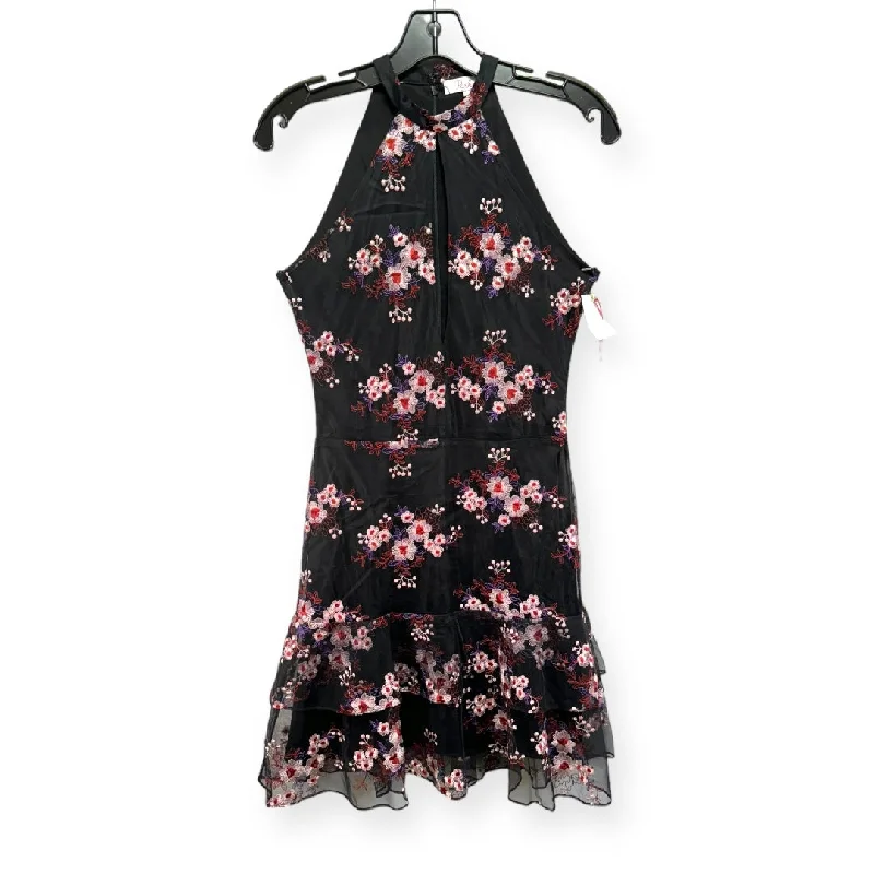 Don't Wait Floral Print Dress Party Short Parker, Size S