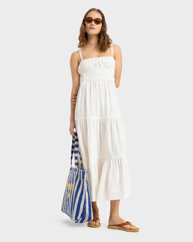 Lowest Price Womens Sunshine Coastline Solid Maxi Dress