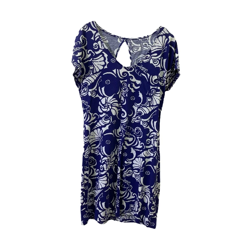 Best Deals Purple Dress Casual Short By Lilly Pulitzer, Size: M