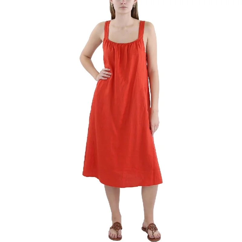 Exclusive Deal Womens Sleeveless Midi Sundress