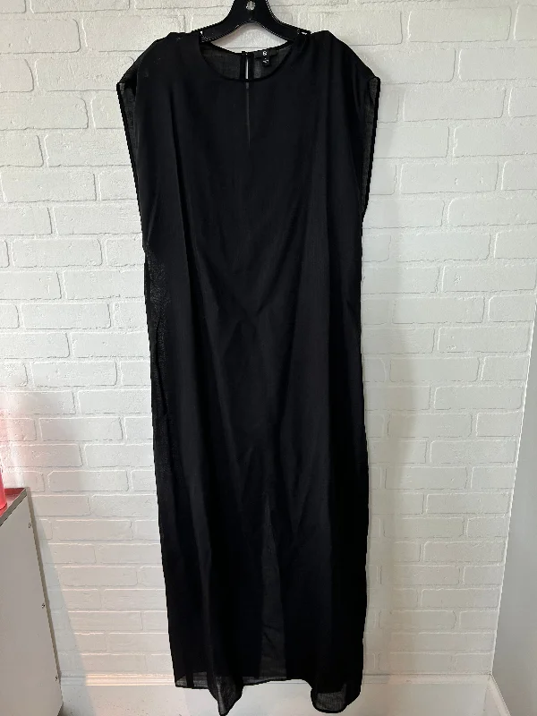 Deep Discounts Black Dress Party Long Banana Republic, Size L
