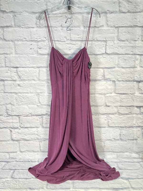 Crazy Deals Purple Dress Casual Maxi Anthropologie, Size Xl