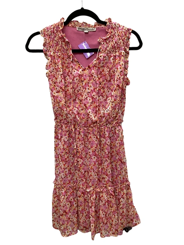 Extra Savings Multi-colored Dress Casual Short Clothes Mentor, Size Xs