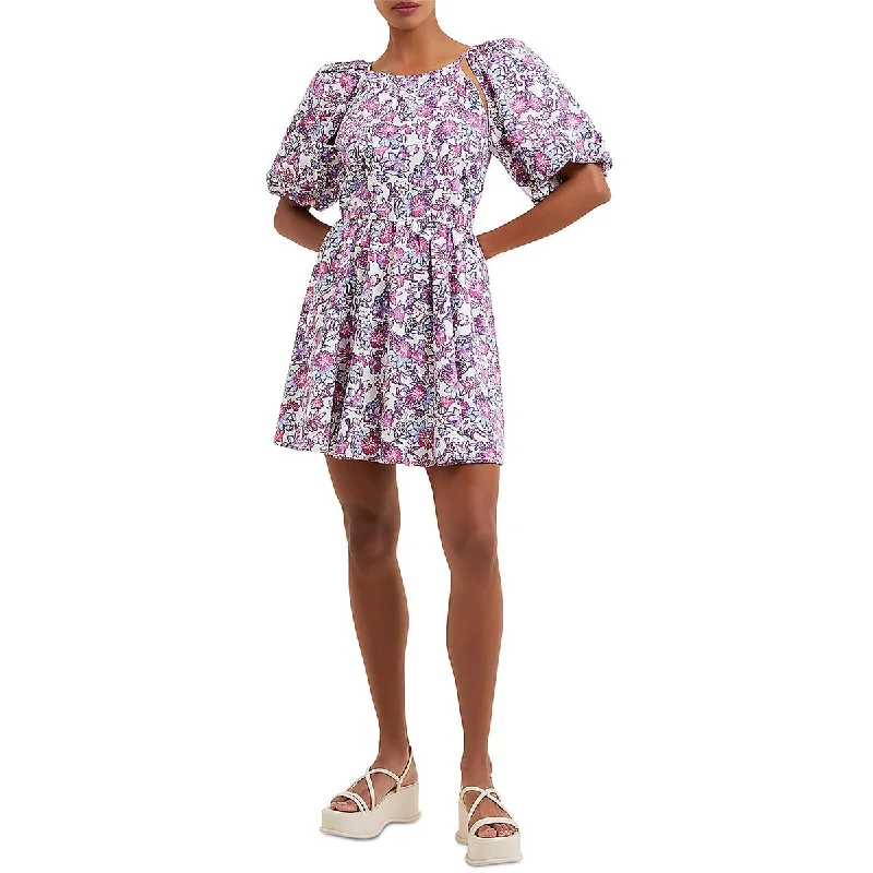 YEAR-End Sale Womens Cut-Out Short Mini Dress